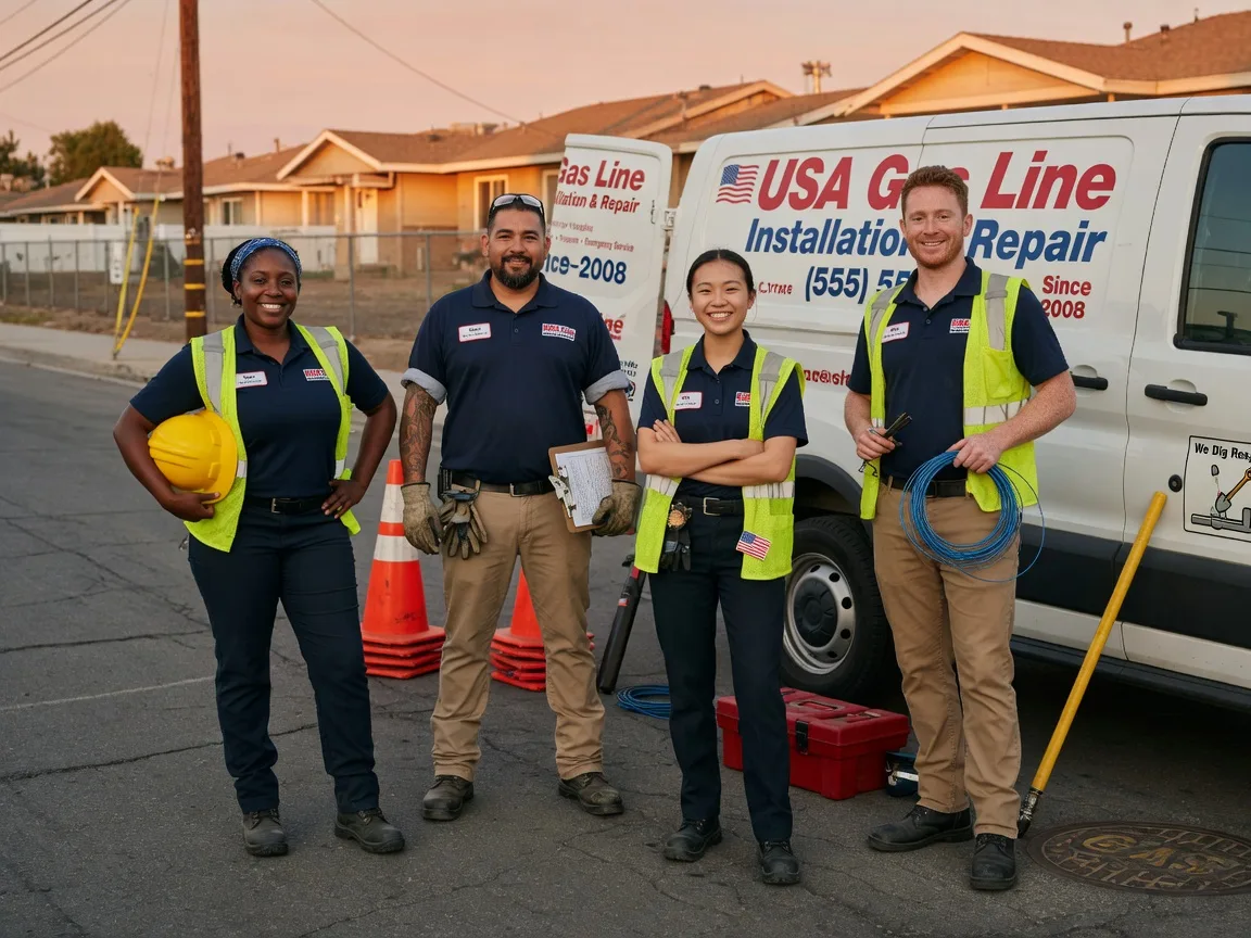 Gas Line Installation company in Luebbering, MO